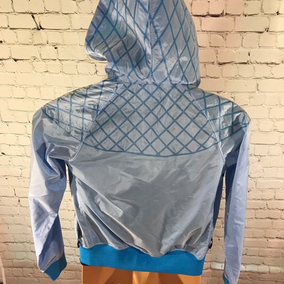 Nike Sportswear Blue Zip Up Hooded Jacket Size XS - Picture 3 of 8